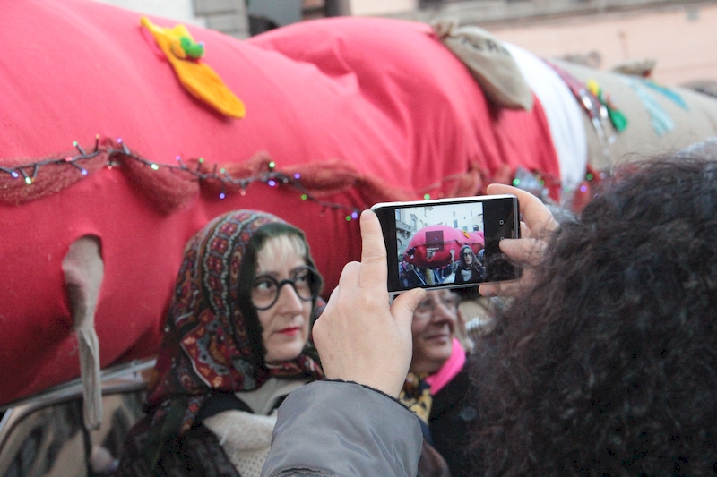 La Calza organizzata dal centro sociale Pilastro nelle vie del centro