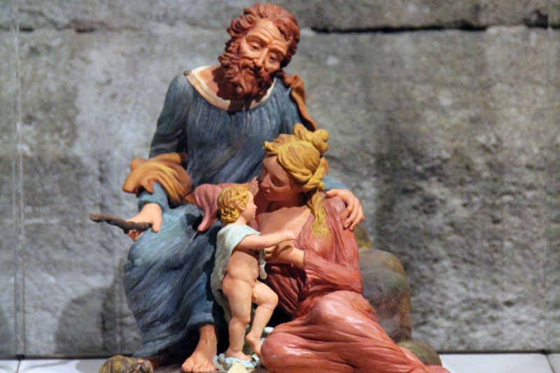 Figure da presepio dalle regioni d'Italia