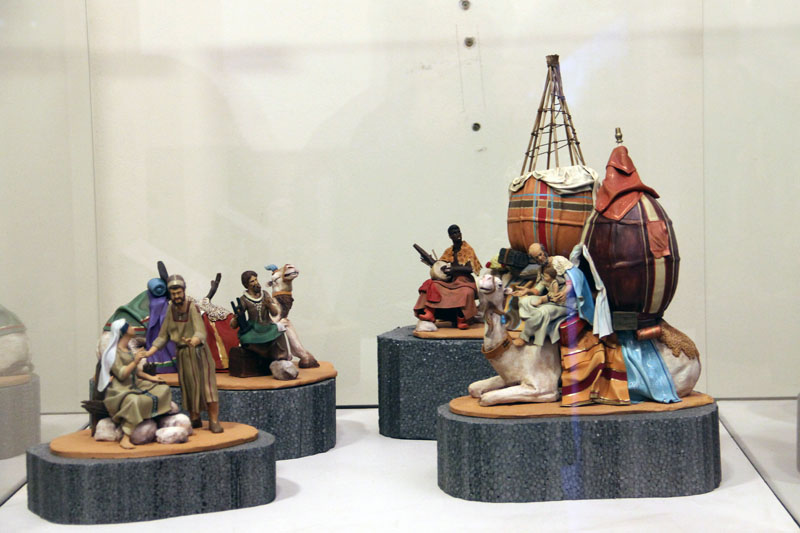 Figure da presepio dalle regioni d'Italia