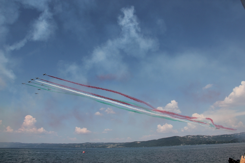 Le esibizioni dal lungolago