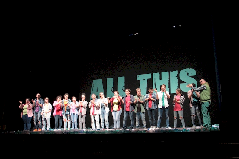 Spettacolo laboratorio teatrale integrato della Neuropsichiatria infantile Asl Viterbo, Eta beta e Gli anni in tasca. 