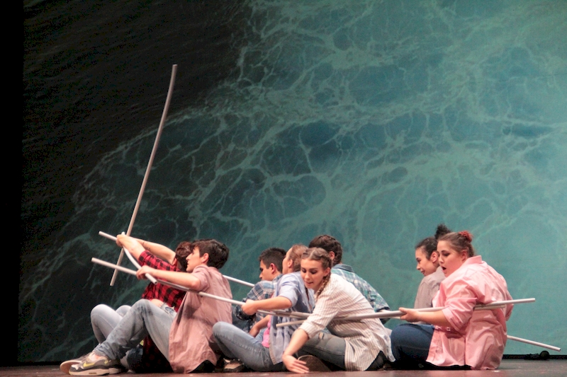 Spettacolo laboratorio teatrale integrato della Neuropsichiatria infantile Asl Viterbo, Eta beta e Gli anni in tasca. 