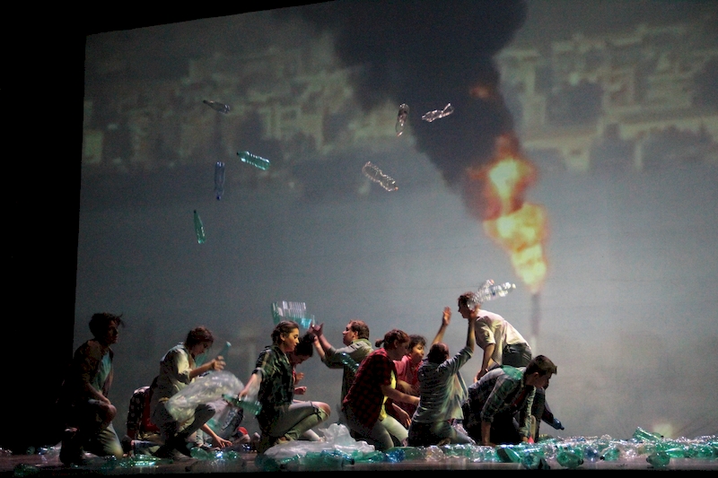 Spettacolo laboratorio teatrale integrato della Neuropsichiatria infantile Asl Viterbo, Eta beta e Gli anni in tasca. 