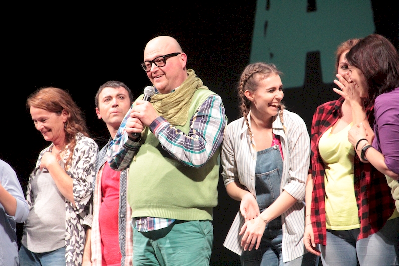 Spettacolo laboratorio teatrale integrato della Neuropsichiatria infantile Asl Viterbo, Eta beta e Gli anni in tasca. 