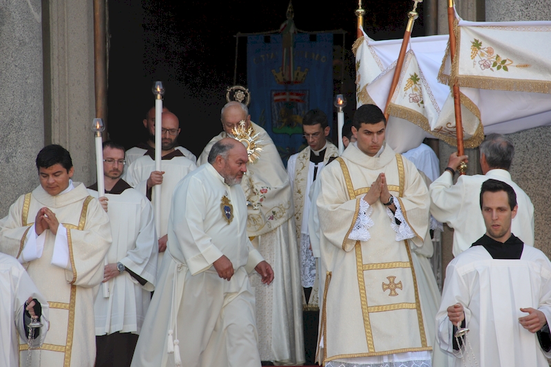 La processione del Corpus Domini