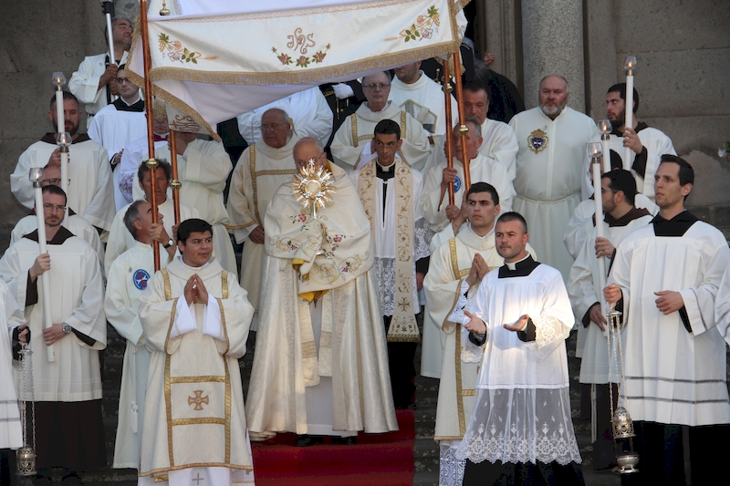 La processione del Corpus Domini