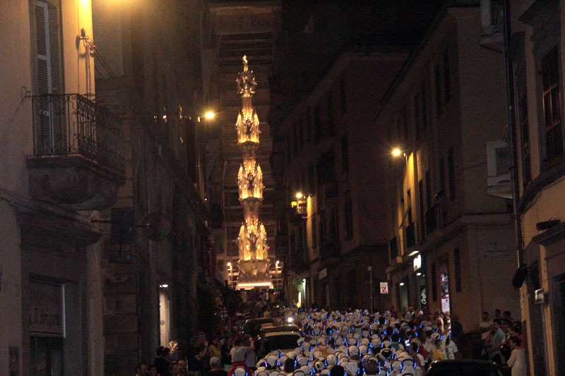 Prova luci, penne sotto la Macchina e Street work out