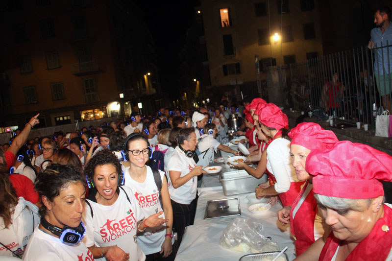 Prova luci, penne sotto la Macchina e Street work out