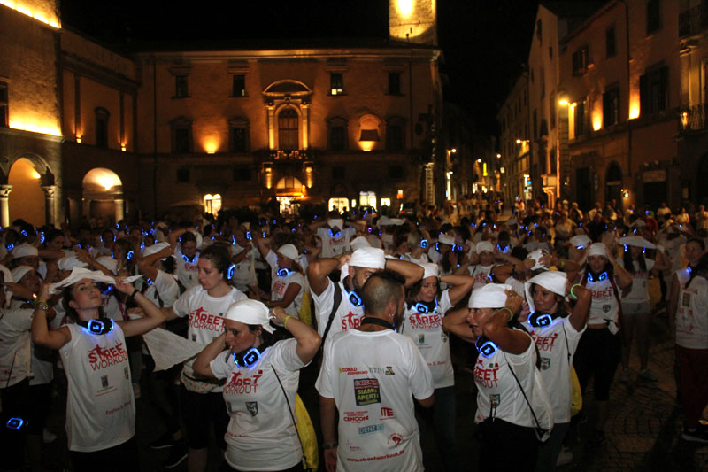 Prova luci, penne sotto la Macchina e Street work out