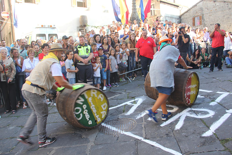 Palio delle botti: l'atto finale della Festa dell'uva