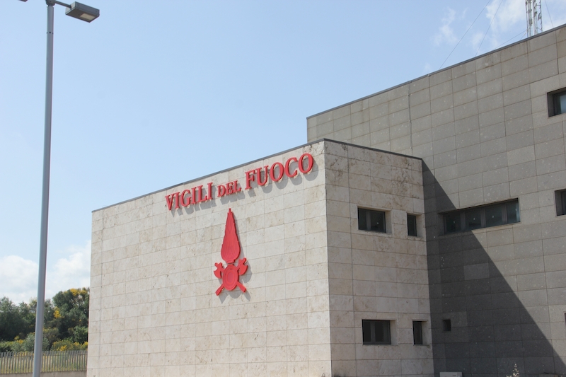 I Vigili del Fuoco verso al nuova caserma