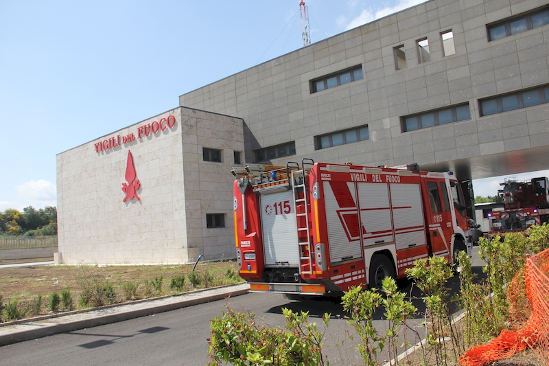 I Vigili del Fuoco verso al nuova caserma