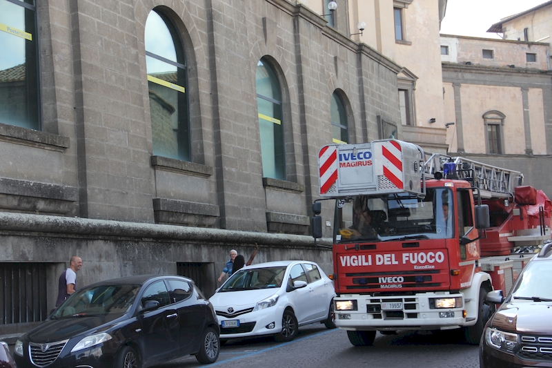 I Vigili del Fuoco verso al nuova caserma