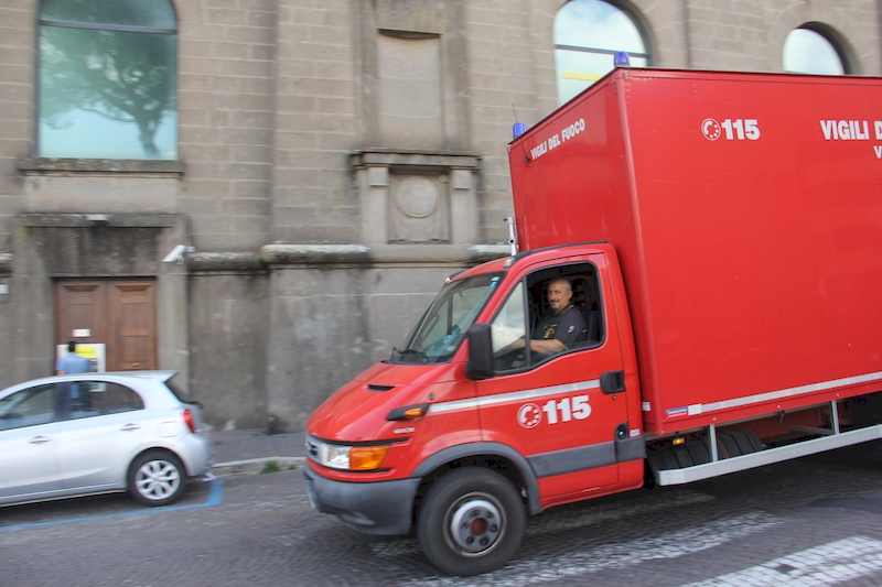 I Vigili del Fuoco verso al nuova caserma