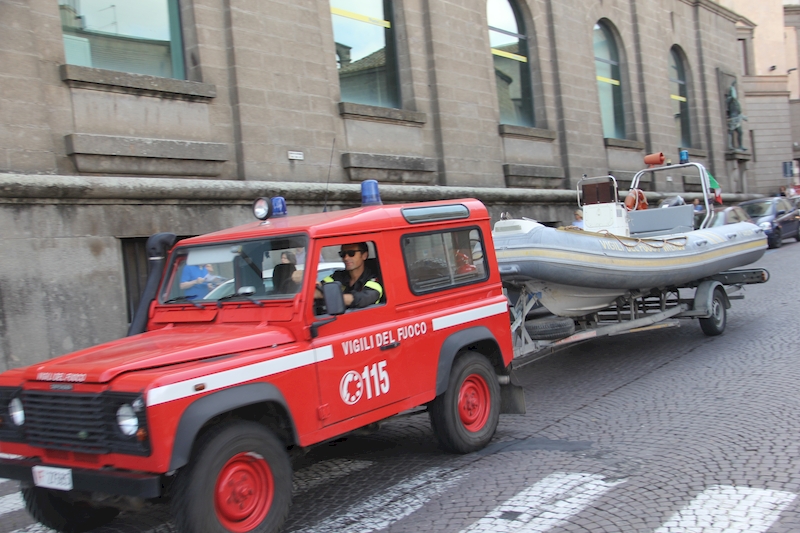 I Vigili del Fuoco verso al nuova caserma