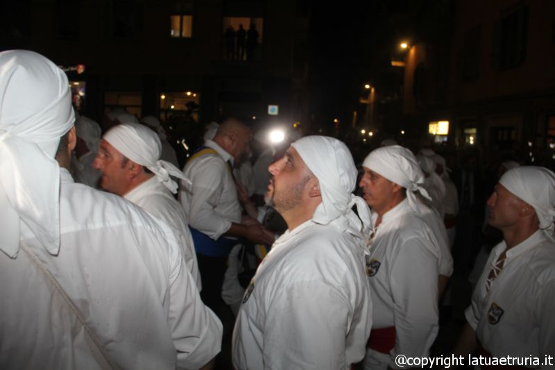 Macchina di Santa Rosa 2019 - Gloria: la partenza