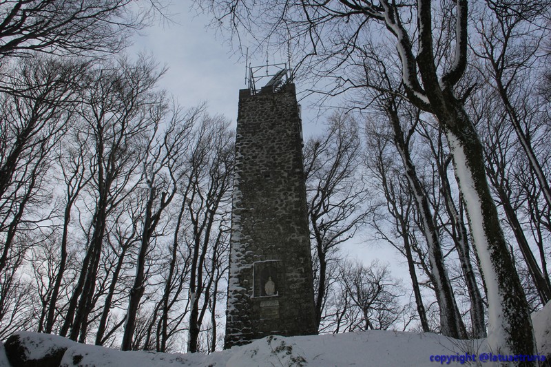 Neve nella Tuscia: fine settimana sulla Faggeta