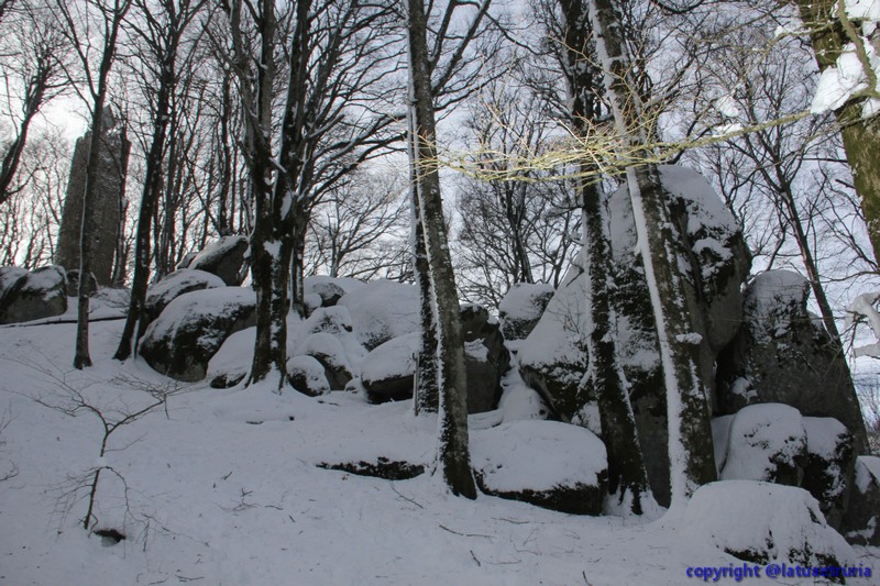 Neve nella Tuscia: fine settimana sulla Faggeta