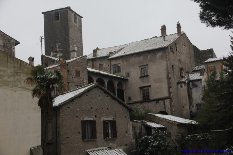 Neve nella Tuscia: Viterbo, Bagnaia e il Cimino. Le foto più belle