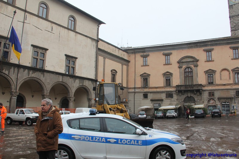 Neve nella Tuscia: Viterbo, Bagnaia e il Cimino. Le foto più belle