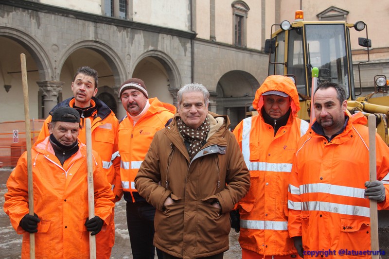 Neve nella Tuscia: Viterbo, Bagnaia e il Cimino. Le foto più belle