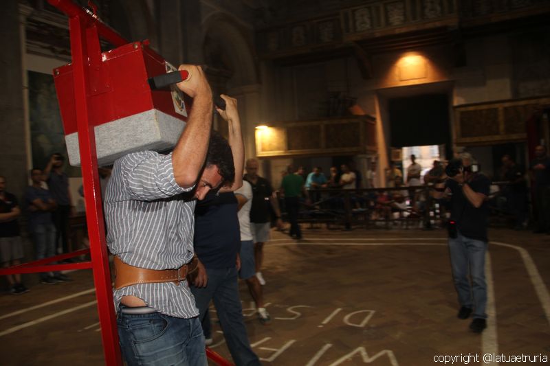 Prove di portata - Trasporto Macchina di Santa Rosa 2019