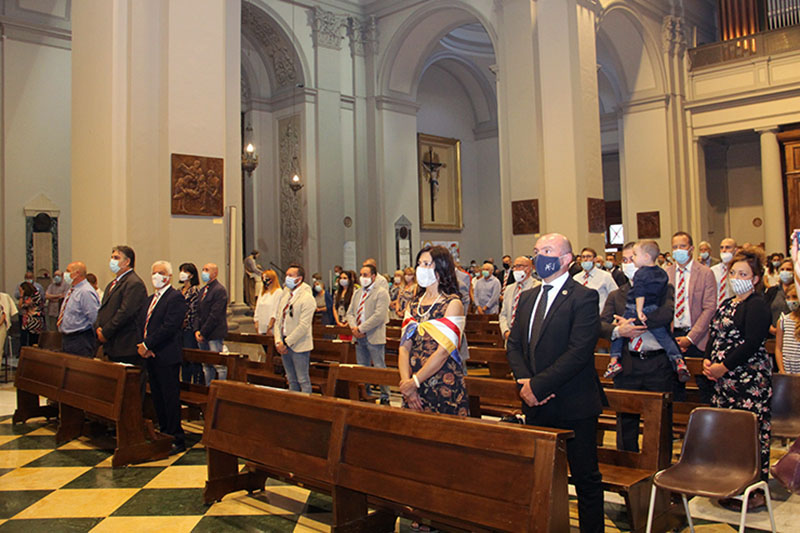 3 settembre 2020 - Messa per i Facchini di Santa Rosa