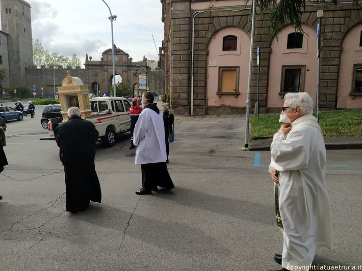 La processione della Madonna della Quercia - San Francesco