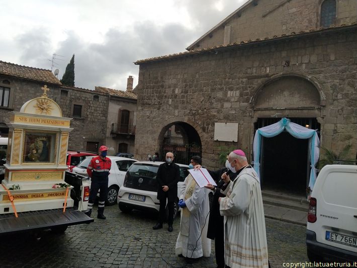 La processione della Madonna della Quercia - Sant'Andrea