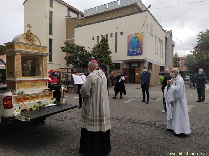 La processione della Madonna della Quercia - Murialdo