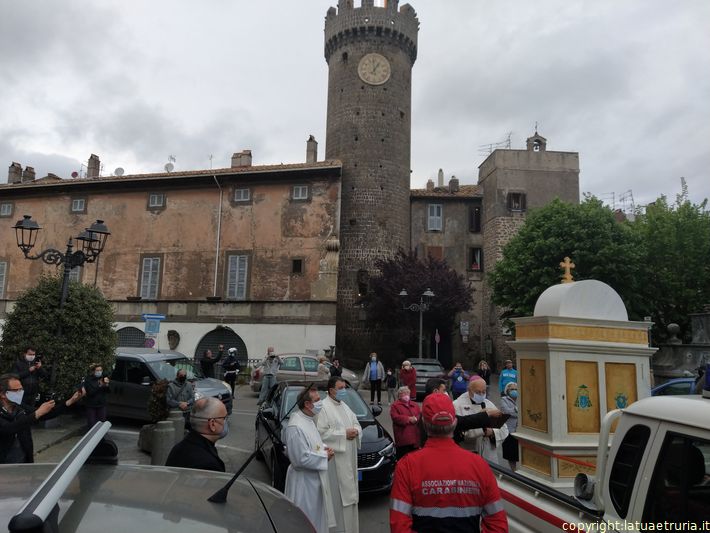La processione della Madonna della Quercia - Bagnaia