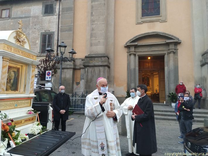 La processione della Madonna della Quercia - Bagnaia