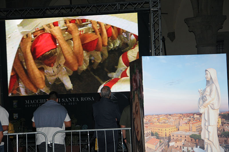 Gloria - Macchina di Santa Rosa - 3 settembre 2021