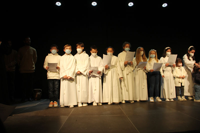 Inaug. teatro parrocchiale Villanova