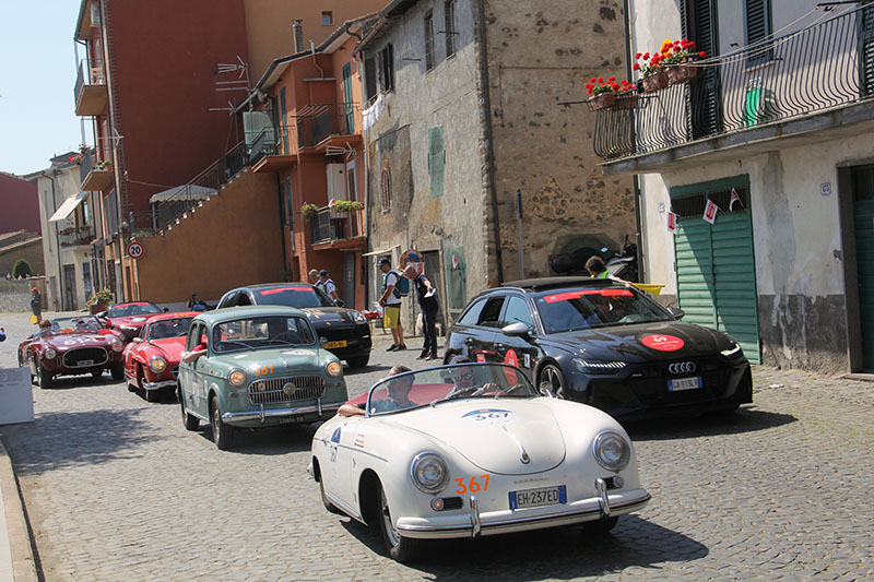 Mille Miglia 2022 - il passaggio a Marta