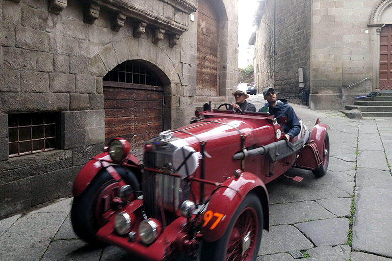 Mille Miglia 2023 a Viterbo