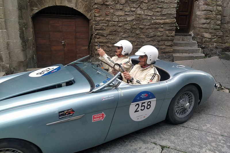 Mille Miglia 2023 a Viterbo