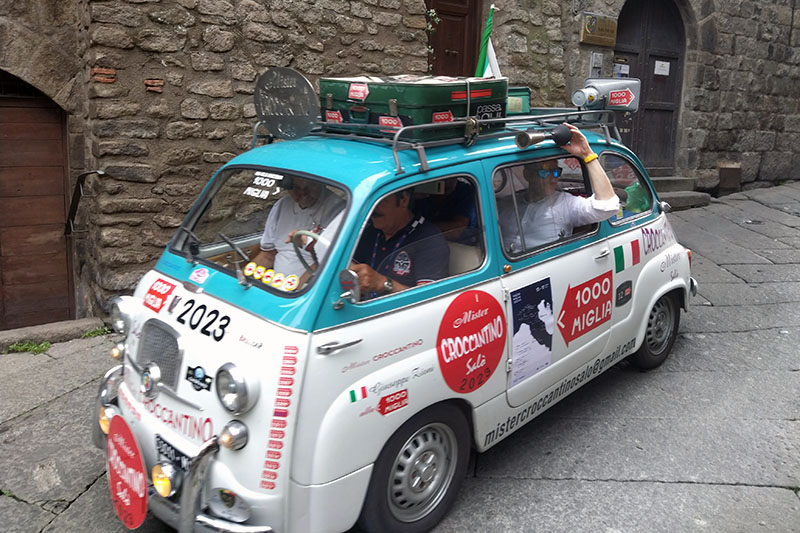 Mille Miglia 2023 a Viterbo