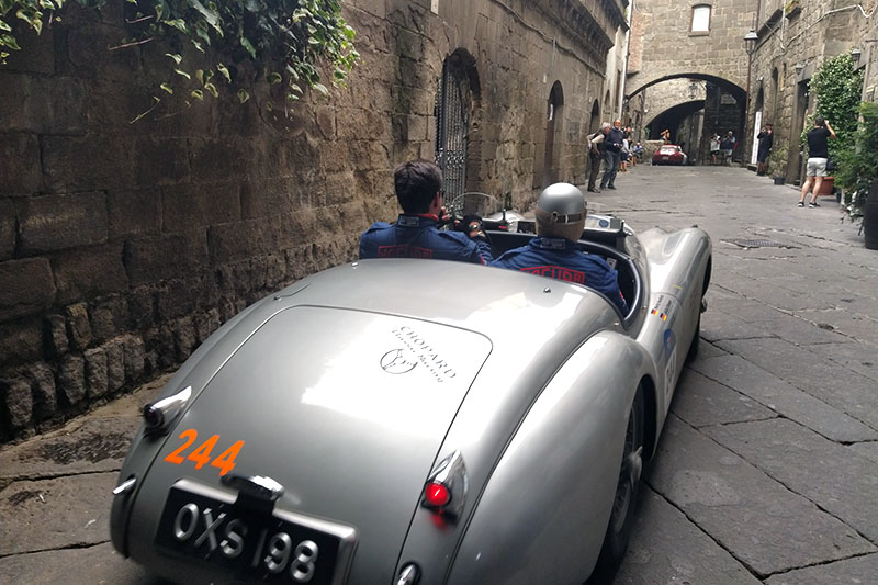 Mille Miglia 2023 a Viterbo