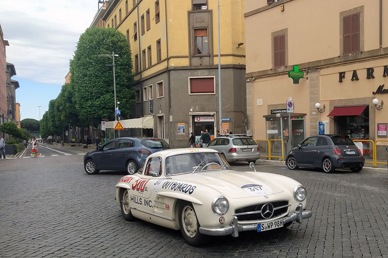 Mille Miglia 2023 a Viterbo