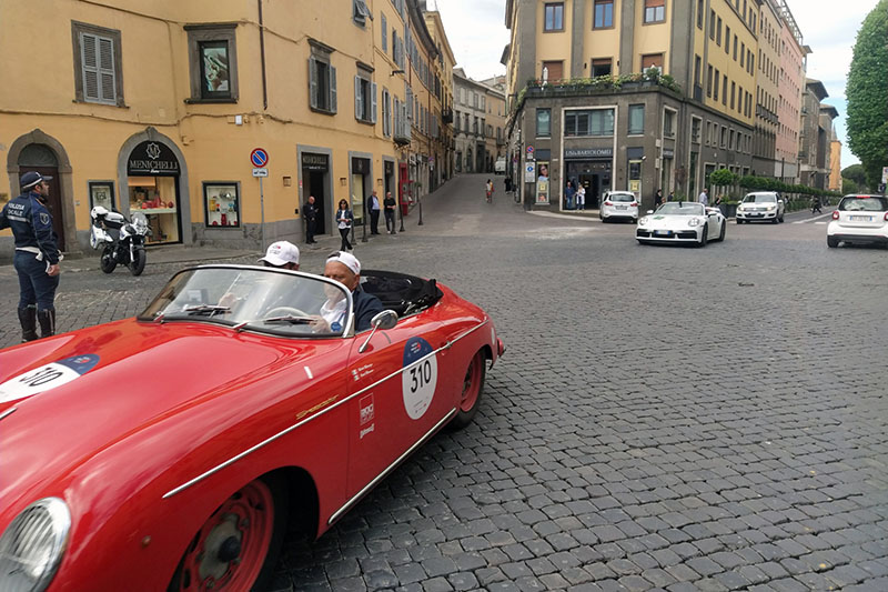 Mille Miglia 2023 a Viterbo