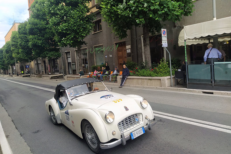 Mille Miglia 2023 a Viterbo