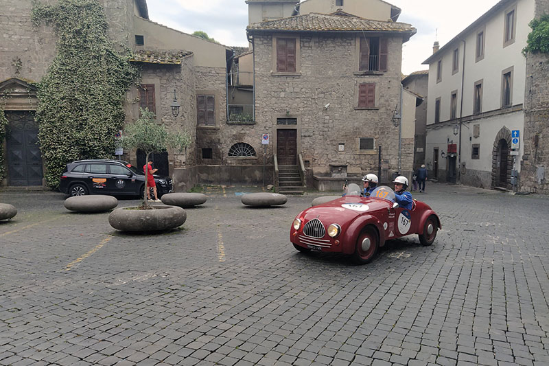 Mille Miglia 2023 a Viterbo