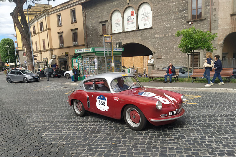 Mille Miglia 2023 a Viterbo