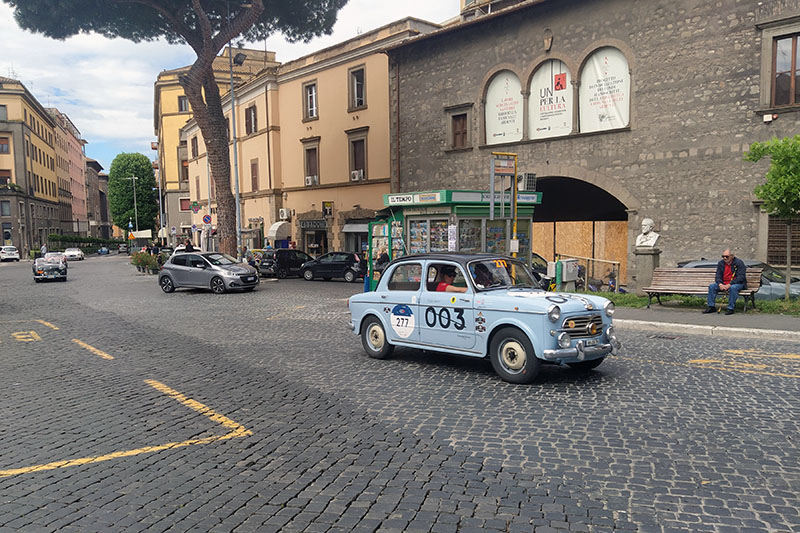 Mille Miglia 2023 a Viterbo