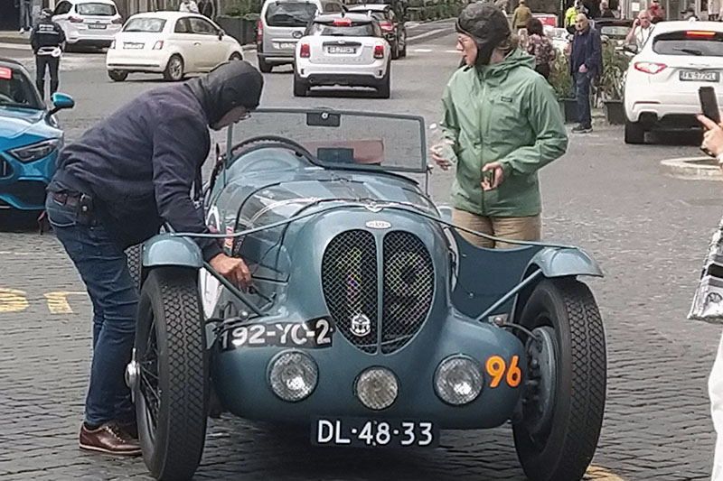 Mille Miglia 2023 a Viterbo