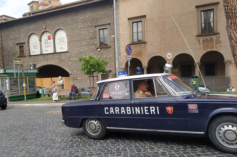 Mille Miglia 2023 a Viterbo