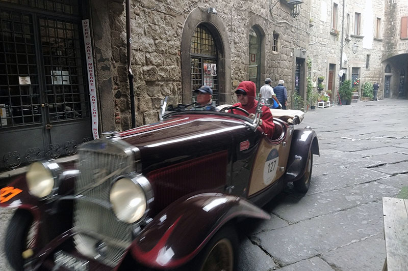 Mille Miglia 2023 a Viterbo