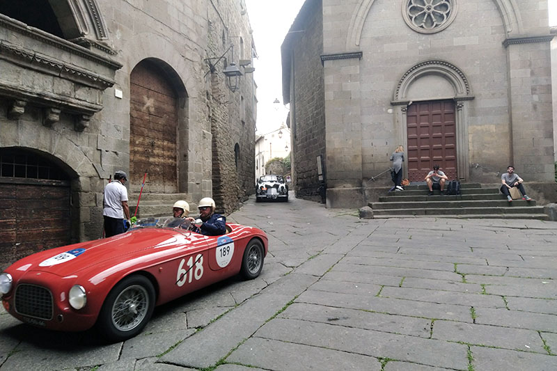 Mille Miglia 2023 a Viterbo