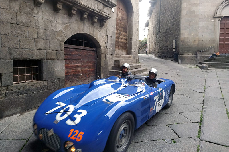 Mille Miglia 2023 a Viterbo